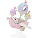 EPOCH Sylvanian Families - Magisches Ballonschiff mit Figur, Konstruktionsspielzeug 