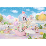 EPOCH Sylvanian Families - Magisches Ballonschiff mit Figur, Konstruktionsspielzeug 