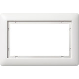Gira Abdeckrahmen 1 1 2fach, Abdeckung weiß, Retail