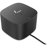 HP Thunderbolt 120W G2 Generalüberholt, Dockingstation schwarz, 120W, USB-C, VGA