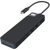  HyperDrive Flex 8 Port USB-C Hub, Dockingstation schwarz