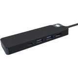  HyperDrive Flex 8 Port USB-C Hub, Dockingstation schwarz