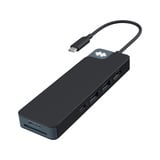  HyperDrive Flex 8 Port USB-C Hub, Dockingstation schwarz