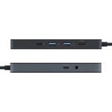  HyperDrive Flex 8 Port USB-C Hub, Dockingstation schwarz