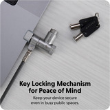  HyperShield MacBook Pro Kabelschloss silber