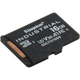 Kingston Industrial 16 GB microSDHC, Speicherkarte schwarz, UHS-I U3, Class 10, V30, A1