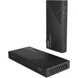 Lindy 150m Cat.6 KVM Extender, DisplayPort-Verlängerung schwarz, DisplayPort 1.2, USB, IR & RS-232, HDBaseT