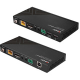 Lindy 150m Cat.6 KVM Extender, DisplayPort-Verlängerung schwarz, DisplayPort 1.2, USB, IR & RS-232, HDBaseT