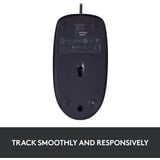 Logitech B100 Optical USB Mouse for Business, Maus schwarz