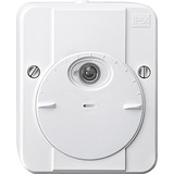 Merten Dämmerungsschalter mit Schaltverzögerung, Aufputz, 230 Volt, Typ 544819 weiß (glänzend), Retail