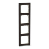 Merten Decor-Rahmen vierfach wenge, Retail