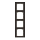 Merten Decor-Rahmen vierfach wenge, Retail