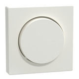 Merten Zentralplatte mit Drehknopf für Dimmer im Design System M, Typ MEG5250-0319 weiß (glänzend), Retail