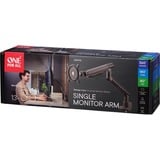 One for all Universal-Monitorarm DM 7110, Monitorhalterung schwarz, für 33 - 89cm (13" - 35") Monitore