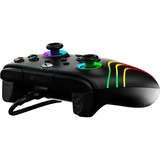 PDP Wired Controller - Afterglow Wave, Gamepad schwarz, für Xbox Series X|S, Xbox One, PC