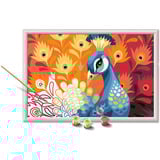 Ravensburger CreArt - Stolzer Pfau, Malen 