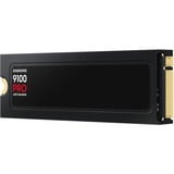 SAMSUNG 9100 PRO Heatsink 4 TB, SSD PCIe 5.0 x4, NVMe 2.0, M.2 2280