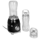 SMEG 50's Retro Style Standmixer PBF01BLEU schwarz/chrom, 300 Watt