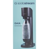 SodaStream Wassersprudler GAIA Black schwarz, inkl. 1 PET-Flasche + 1 CO₂-Zylinder