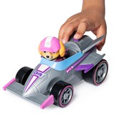Spin Master Paw Patrol - Ready, Race, Rescue, Skyes Race & Go Deluxe Basis Fahrzeug, Spielfahrzeug mit Figur