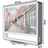 Telefunken TV WITHME ML24S, LED-Fernseher 60 cm(24 Zoll), weiß/schwarz, WXGA, Triple Tunter, SmartTV
