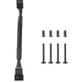 Thermaltake TOUGHFAN 14 Pro High Static Pressure PC Cooling Fan 140x140x25, Gehäuselüfter schwarz, Single Fan Pack, 140 mm