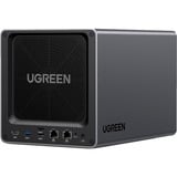 Ugreen DX4800 Plus + 4x 4 TB Seagate IronWolf HDD Bundle, NAS 