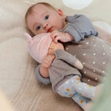 ZAPF Creation BABY born® Sweetie for babies Mauve 30cm, Puppe grau