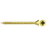 fischer Spanplattenschraube ClassicFast II 4,0x35 Senkkopf PZ 1.000 Stück, mit Vollgewinde