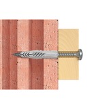 fischer Universaldübel UX 6x35 hellgrau, 50 Stück