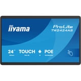 iiyama ProLite TW2424AS-B3P, Public Display schwarz (matt), FullHD, IPS, Touchscreen, POE, HDMI, USB