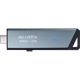 ADATA UE800 2 TB, USB-Stick aluminium (gebürstet), USB-C 3.2 (10 Gbit/s)