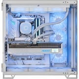 ALTERNATE Custom PC Series • iCUE Blue Ice Madness Gaming-PC weiß/transparent, ohne Betriebssystem
