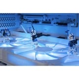 ALTERNATE Custom PC Series • iCUE Blue Ice Madness Gaming-PC weiß/transparent, ohne Betriebssystem