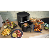 Bosch Heißluftfritteuse MAF462B0 Serie 4 schwarz, 2.050 Watt, Korb 6,1 Liter