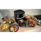 Bosch Home Heißluftfritteuse MAF462B0 Serie 4 schwarz, 2.050 Watt, Korb 6,1 Liter