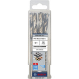 Bosch Professional PRO Metal HSS-G Spiralbohrer, Ø 10mm 5 Stück, Arbeitslänge 87mm