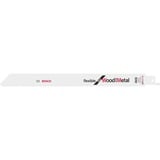 Bosch Professional Säbelsägeblatt S 1122 HF Flexible for Wood and Metal, 5 Stück Länge 225 mm