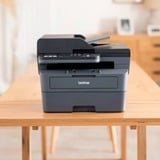 Brother MFC-L2800DW, Multifunktionsdrucker dunkelgrau, USB, LAN, WLAN, Scan, Kopie, Fax