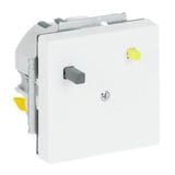 Busch-Jaeger Fehlerstromschutzschalter Unterputzeinsatz 3151 UC-884, Steckdose weiß, Retail