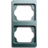 Busch-Jaeger Rahmen zwei-fach senkrecht alpha 1732 KA-266 titan, Retail