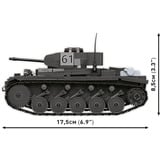 COBI Panzerkampfwagen II Ausf. F, Konstruktionsspielzeug Maßstab 1:28