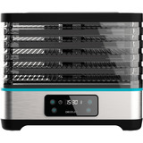 Cecotec VitaDry Pro Dörrautomat edelstahl/transparent, 300 Watt, 5 höhenverstellbare Fächer