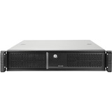 Chieftec UNC-209SR-B, Server-Gehäuse schwarz, 2 Höheneinheiten, inkl.400 Watt Netzteil