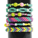 Clementoni Crazy Chic - Freundschafts-Armbänder, Basteln mehrfarbig