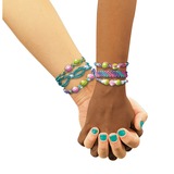 Clementoni Crazy Chic - Freundschafts-Armbänder, Basteln mehrfarbig