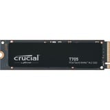 Crucial T705 4 TB, SSD schwarz, PCIe 5.0 x4, NVMe 2.0, M.2 2280