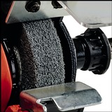 EINHELL Doppelschleifer TC-XG 75 Kit rot/schwarz, 150 Watt, umfangreiches Zubehör-Kit für Polier- und Schleifarbeiten