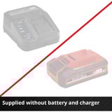 EINHELL Power X-Change Akku-Bohrschrauber TE-CD 18/40 Li-Solo, 18Volt rot/schwarz, ohne Akku und Ladegerät