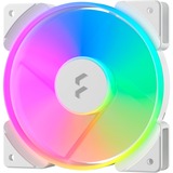 Fractal Design Prisma AL-12 PWM ARGB White, Gehäuselüfter weiß, Einzellüfter, 120 mm